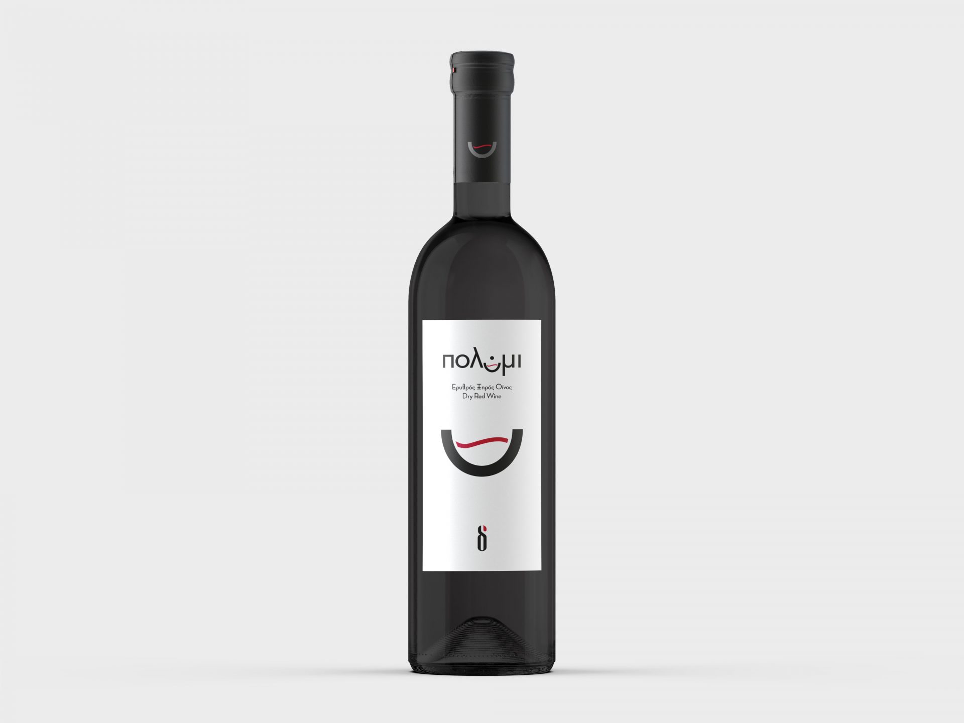 polymi wine label